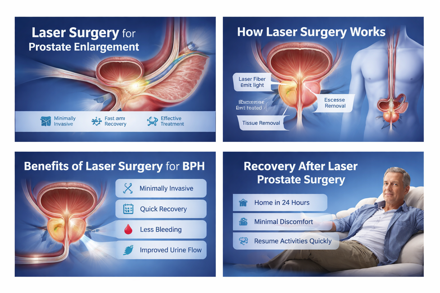 How Laser Surgery Helps in Treating Prostate Enlargement