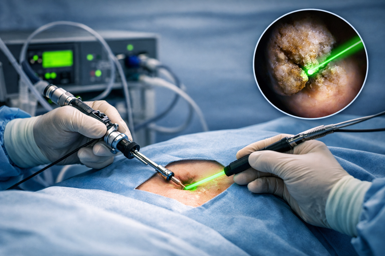 Laser Technology Used in Micro Perc Kidney Stone Surgery