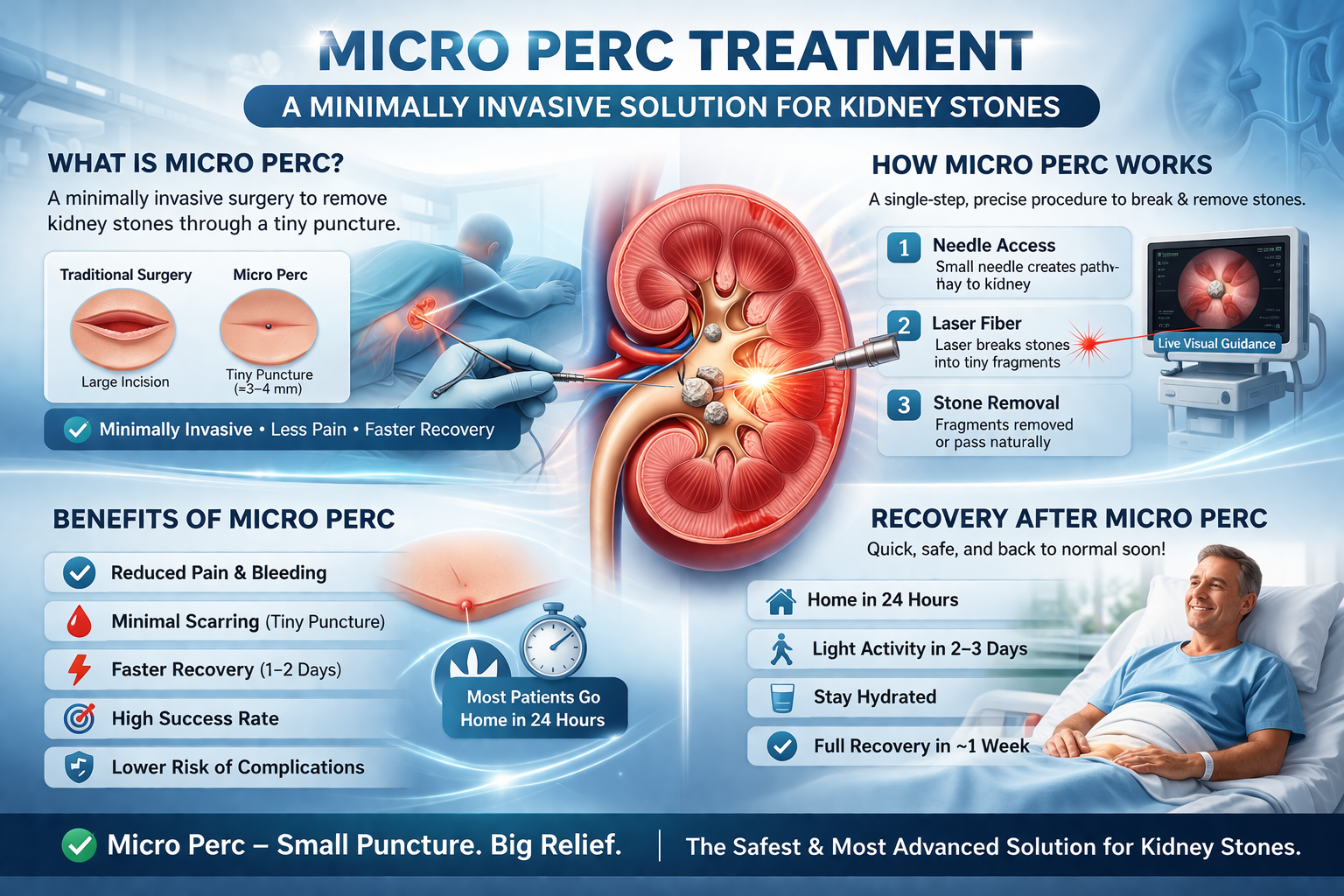 Micro Perc Treatment: A Minimally Invasive Solution for Kidney Stones