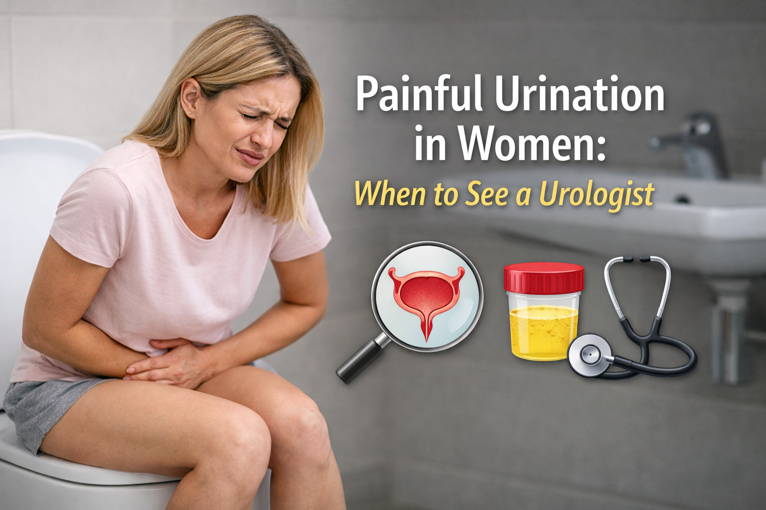 Painful Urination in Women: When to See a Urologist
