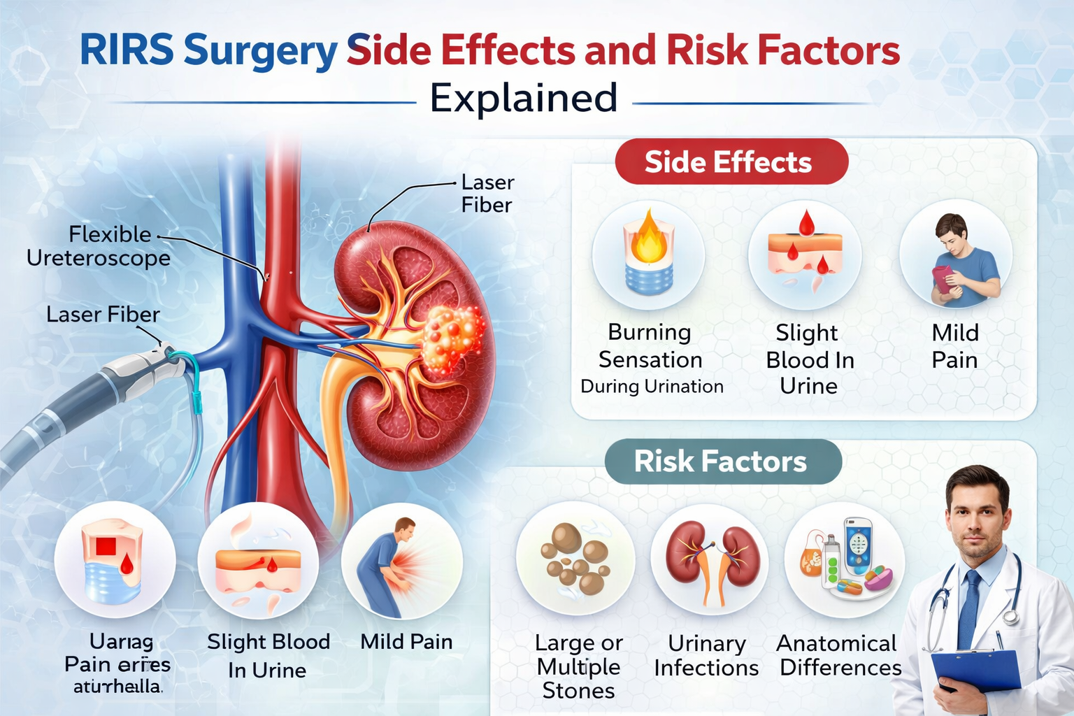 RIRS Surgery Side Effects and Risk Factors Explained